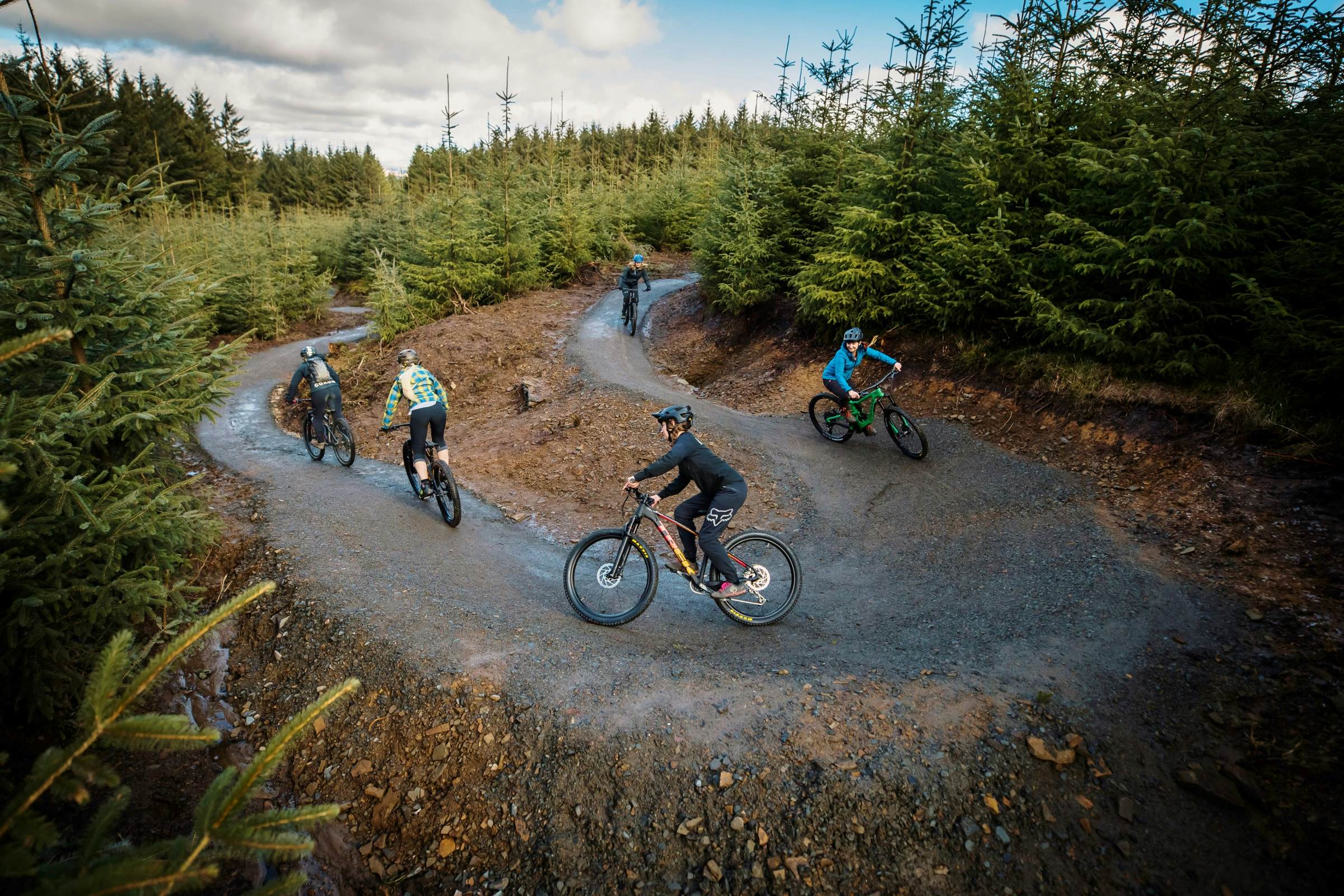 UK s longest mountain bike trail for beginners opens in Wales